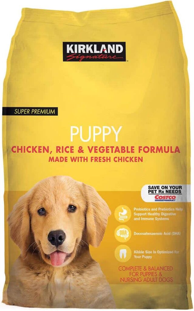 kirkland puppy food