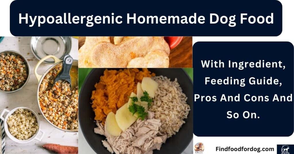 Hypoallergenic Homemade Dog Food