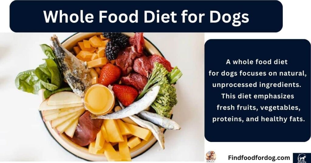 Whole Food Diet for Dogs