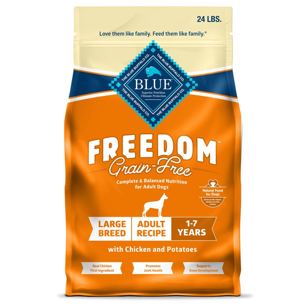 Best Grain Free Dry Dog Food for Large Breeds