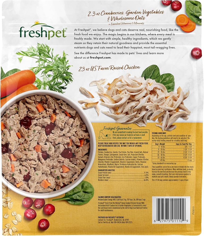 Freshpet Dog Food Ingredients