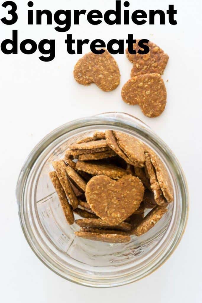 easy homemade dog treats recipe 3 ingredients